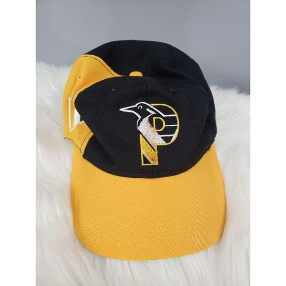 VINTAGE 90's PITTSBURGH PENGUINS‎ NHL SPORTS SPECIALTIES SNAPBACK HAT
